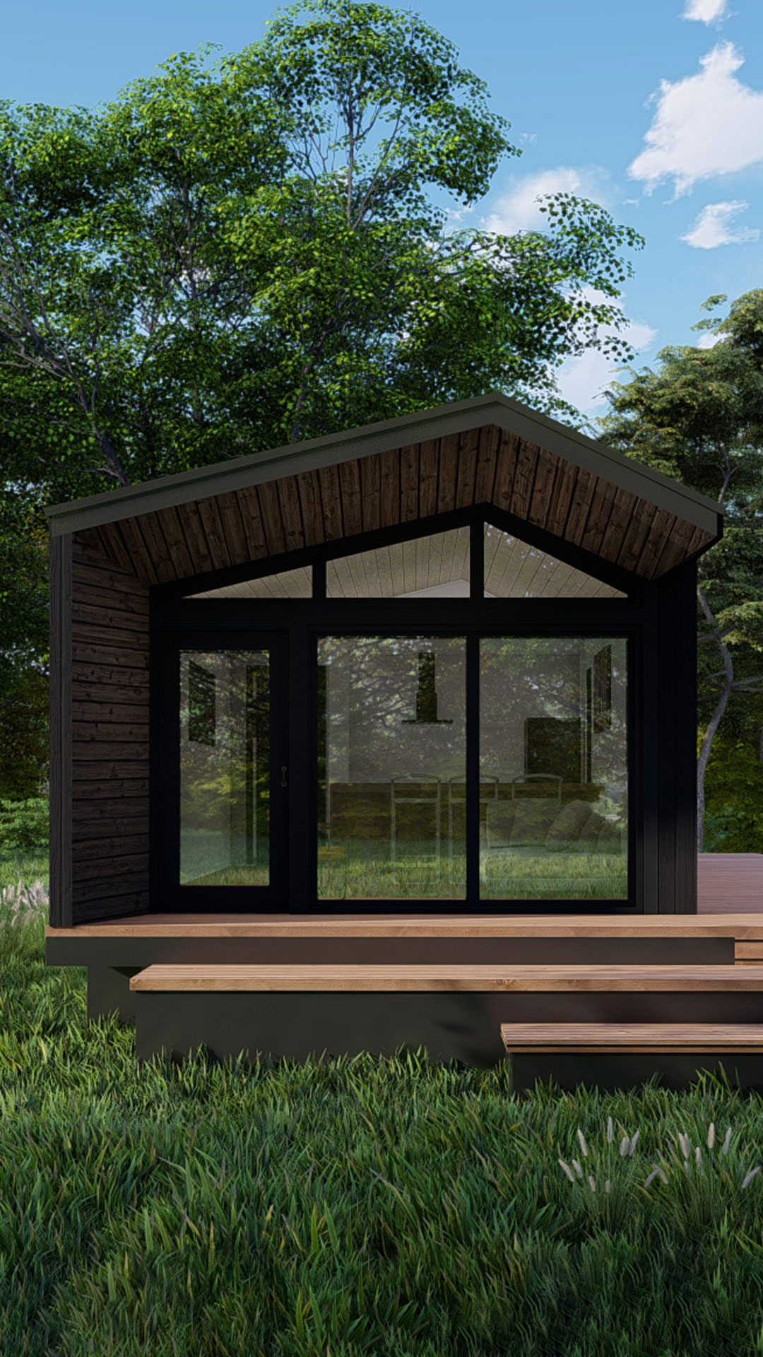 EcoTiny Modern Luxury Modular New Home Construction Tiny House